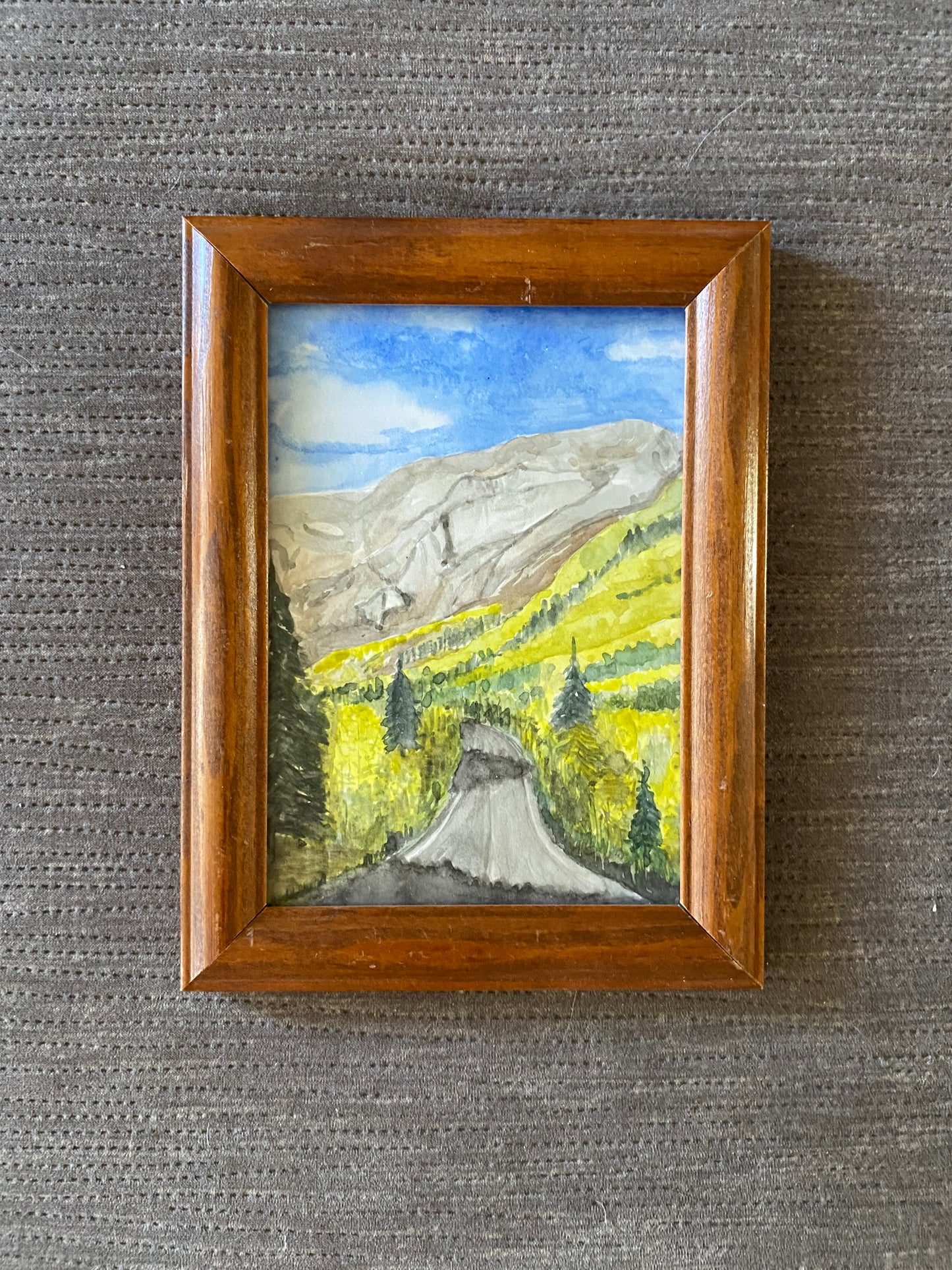 Colorado Autumn #1 - Original watercolour by J.W. Bullard