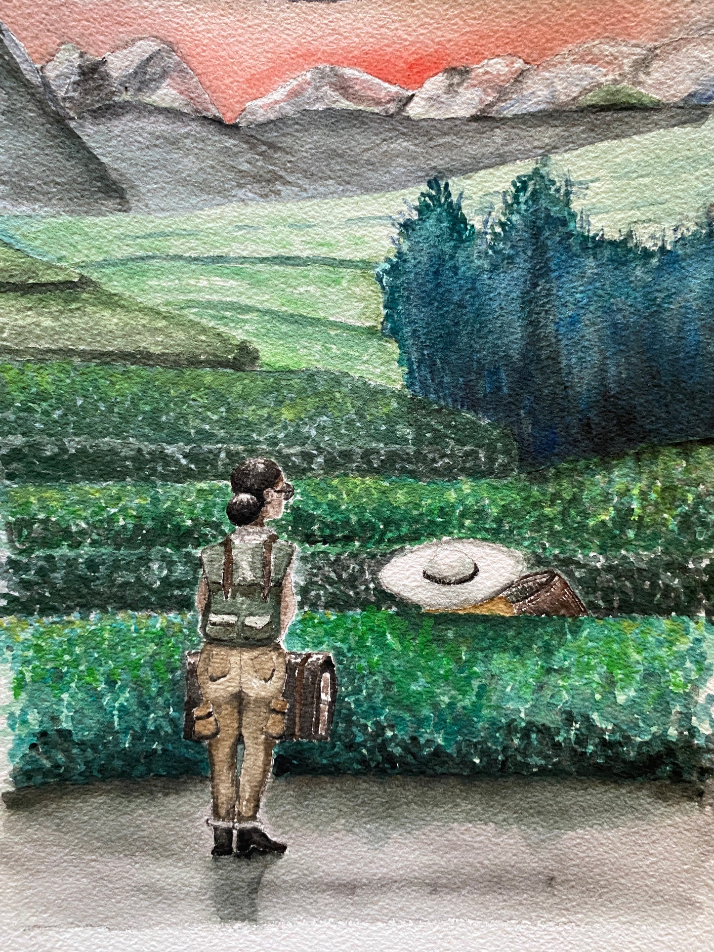Welcome to the Tea Realms - matte art print
