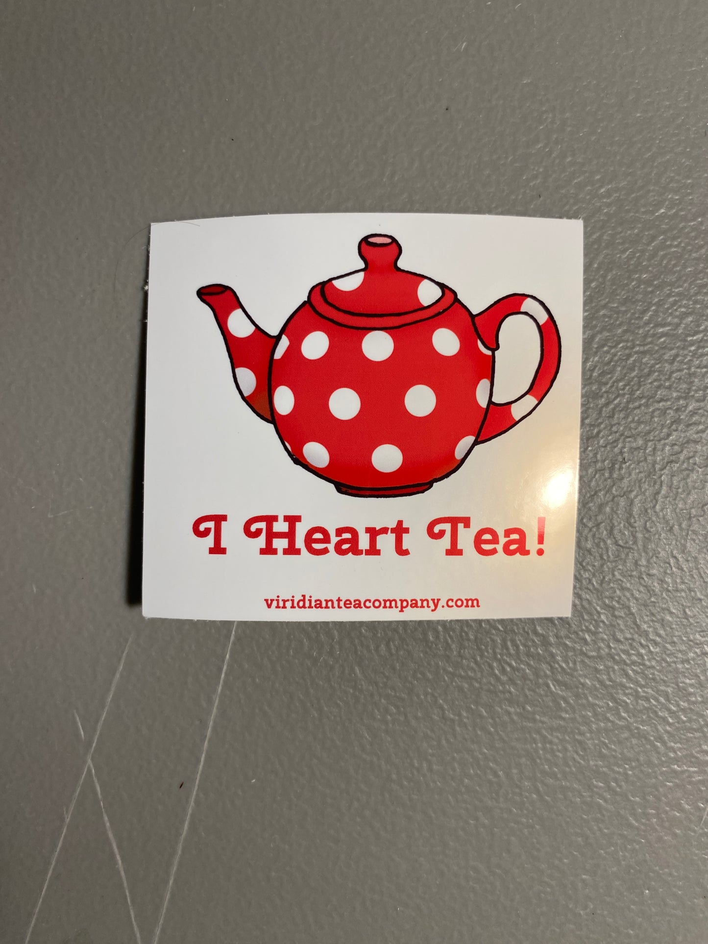 I Heart Tea! - STICKER