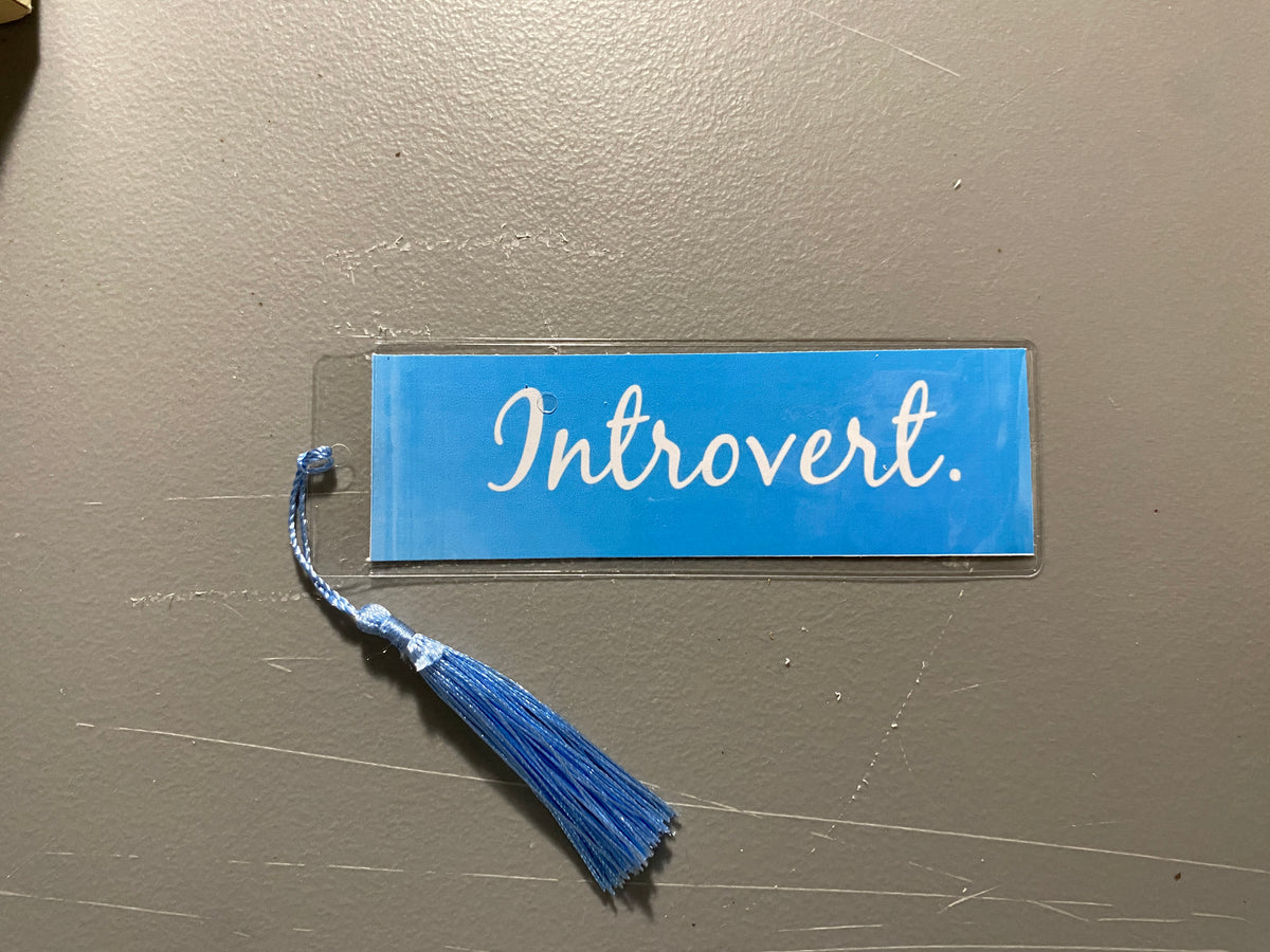 Introvert. Bookmark