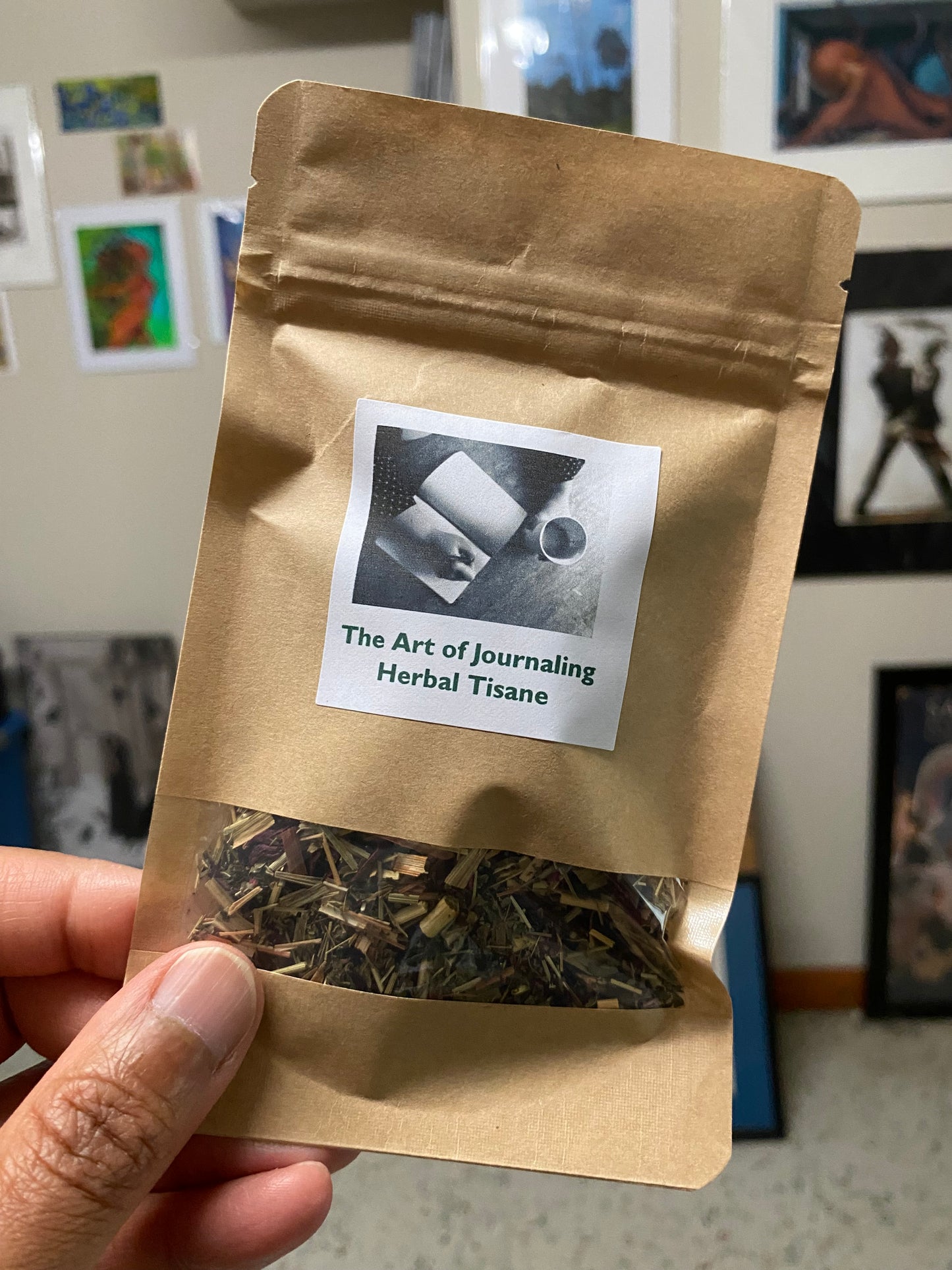 The Art of Journaling Herbal Tisane - sampler size