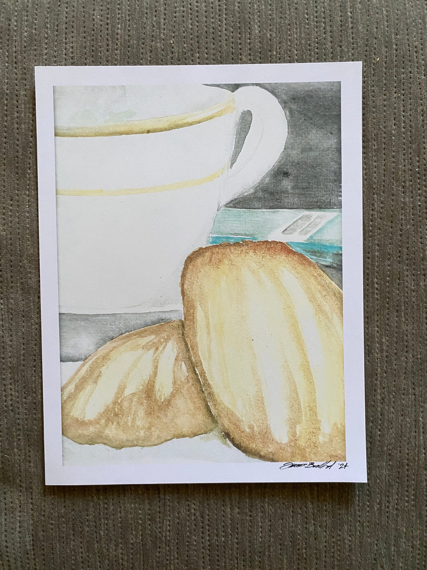 Study of Madeleines - matte photo print