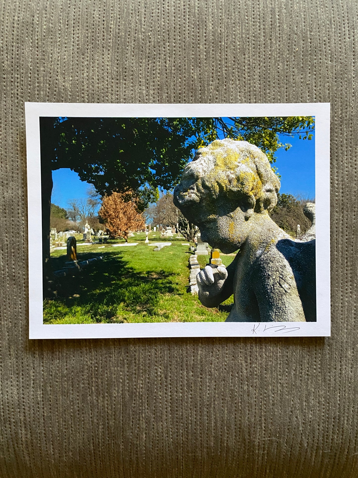 Cherub of the Dead - matte photo print