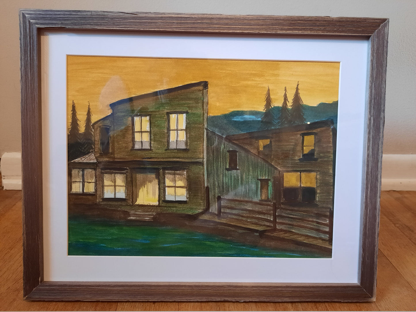 Colorado Ghost Town #1 - Original Watercolour by J.W. Bullard