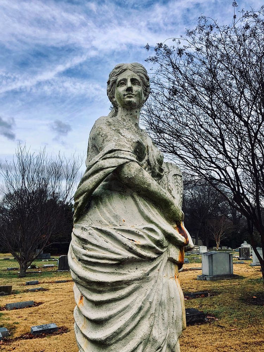 Elmwood Statue - matte photo print