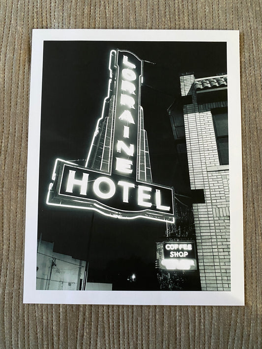 Lorraine At Night - matte photo print