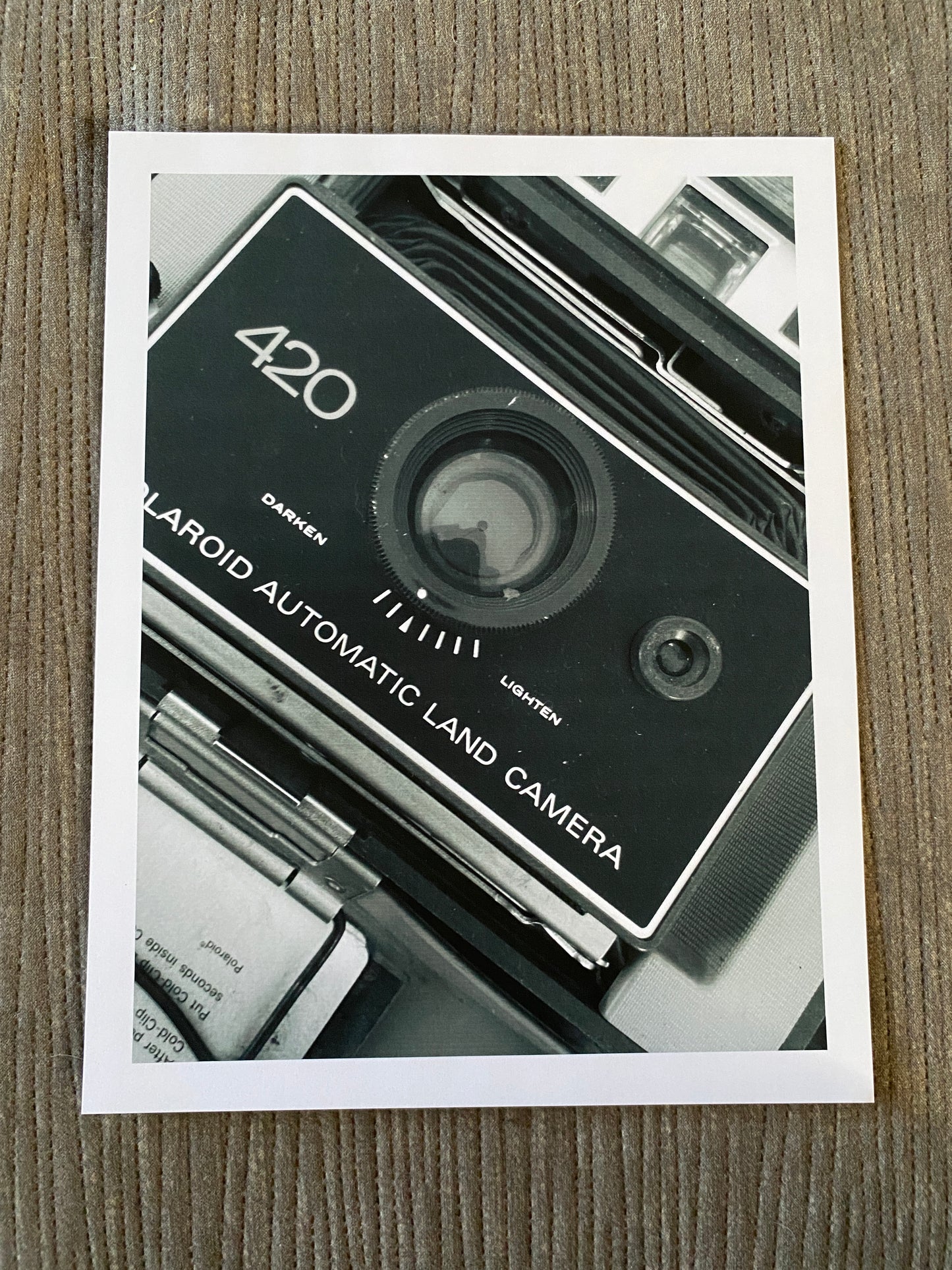 The Mad Ones: Polaroid Automatic Land Camera - matte photo print