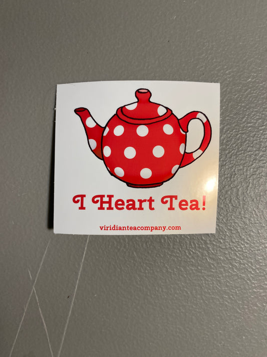I Heart Tea! - STICKER