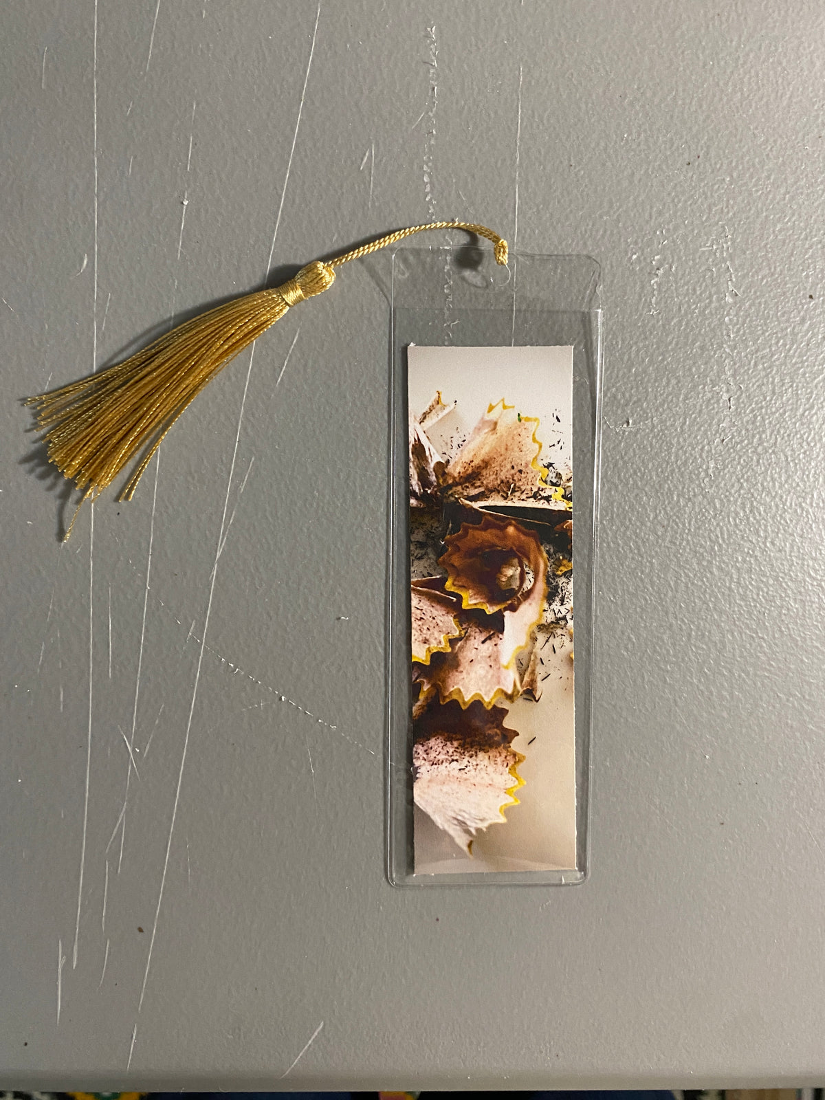 Pencil Shavings Bookmark