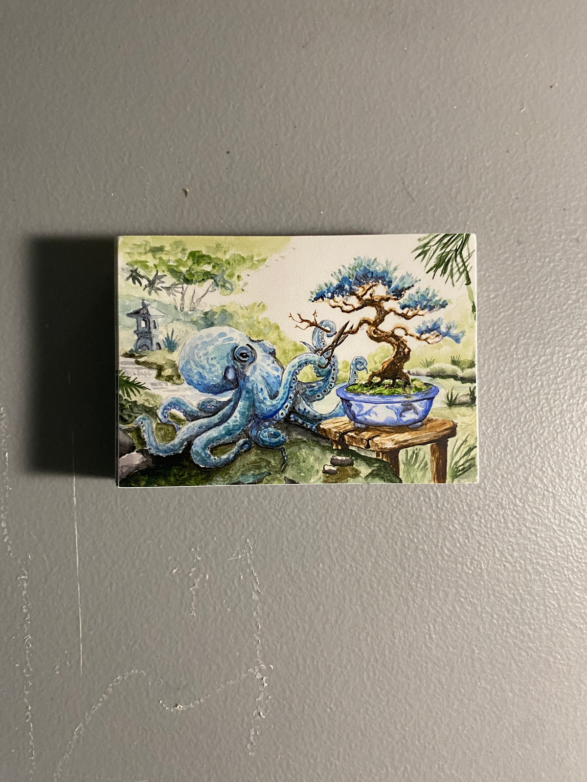 Bonsai Octopus - STICKER