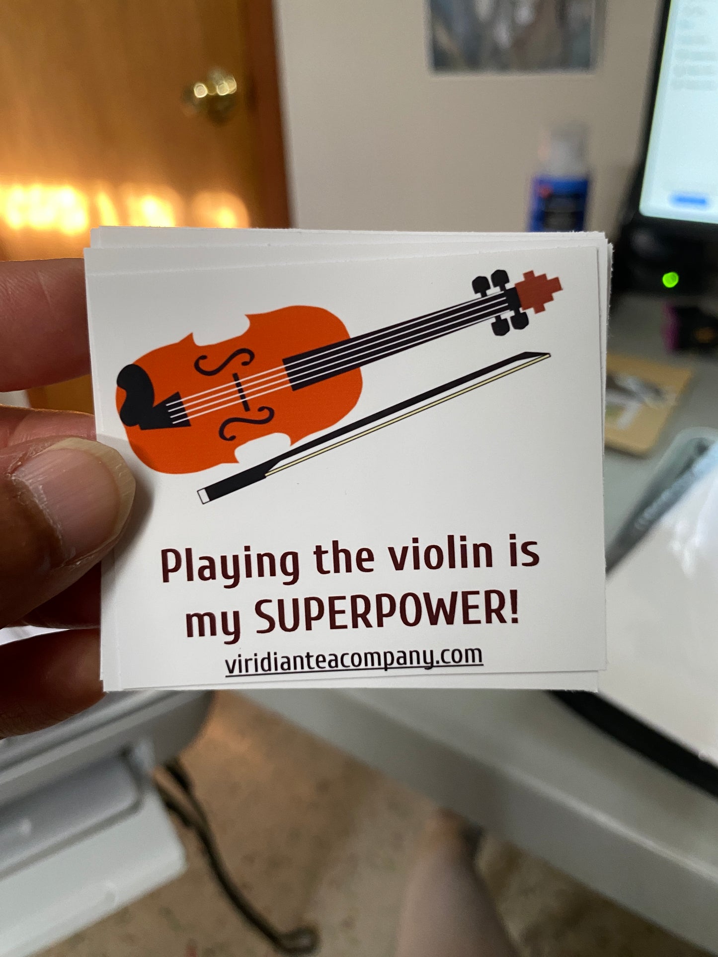 Playing The Violin Is My SUPERPOWER! - STICKER