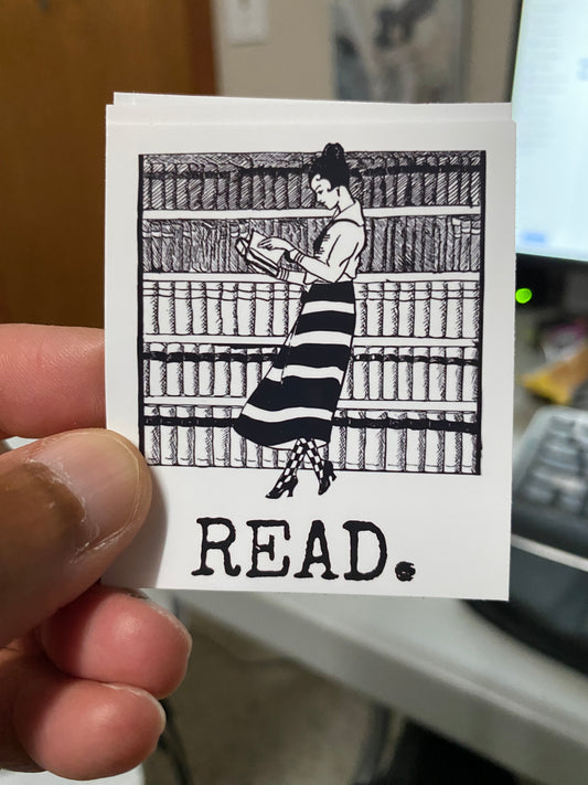 READ - STICKER