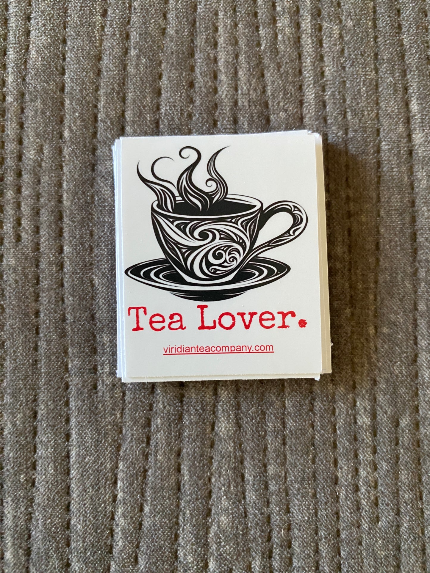 Tea Lover. - STICKER