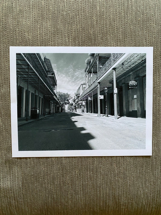 Quiet French Quarter #1 - matte photo print