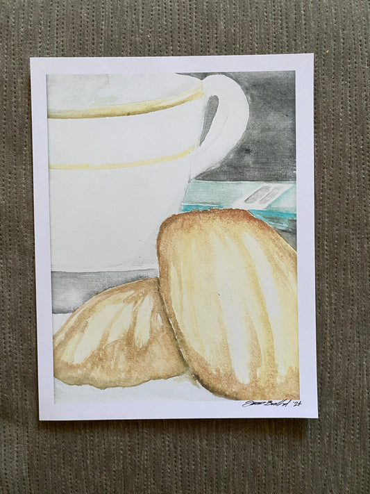 Study of Madeleines - matte photo print