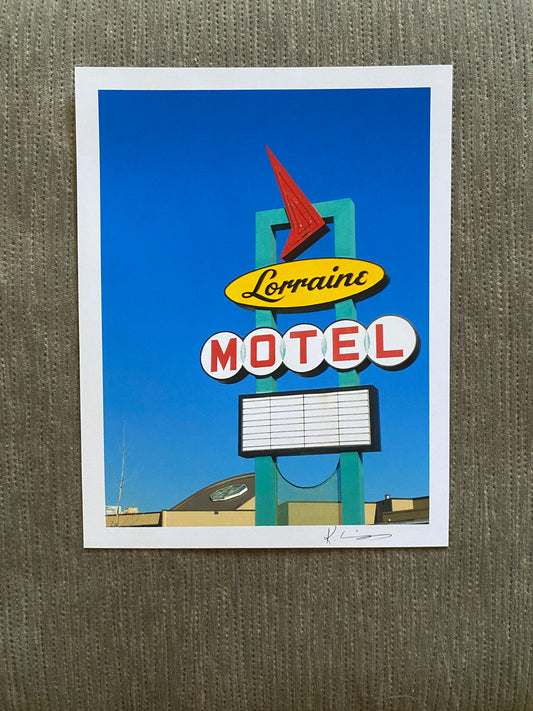 Lorraine Motel - matte photo print