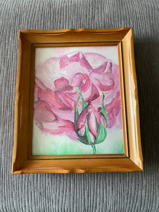 Roses - Original Watercolour by J.W. Bullard